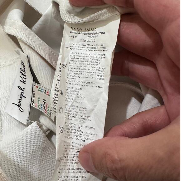 Joseph Ribkoff Tropical Birds Floral Pants Trousers Cropped With Ankle Slits, 4 - Picture 8 of 11